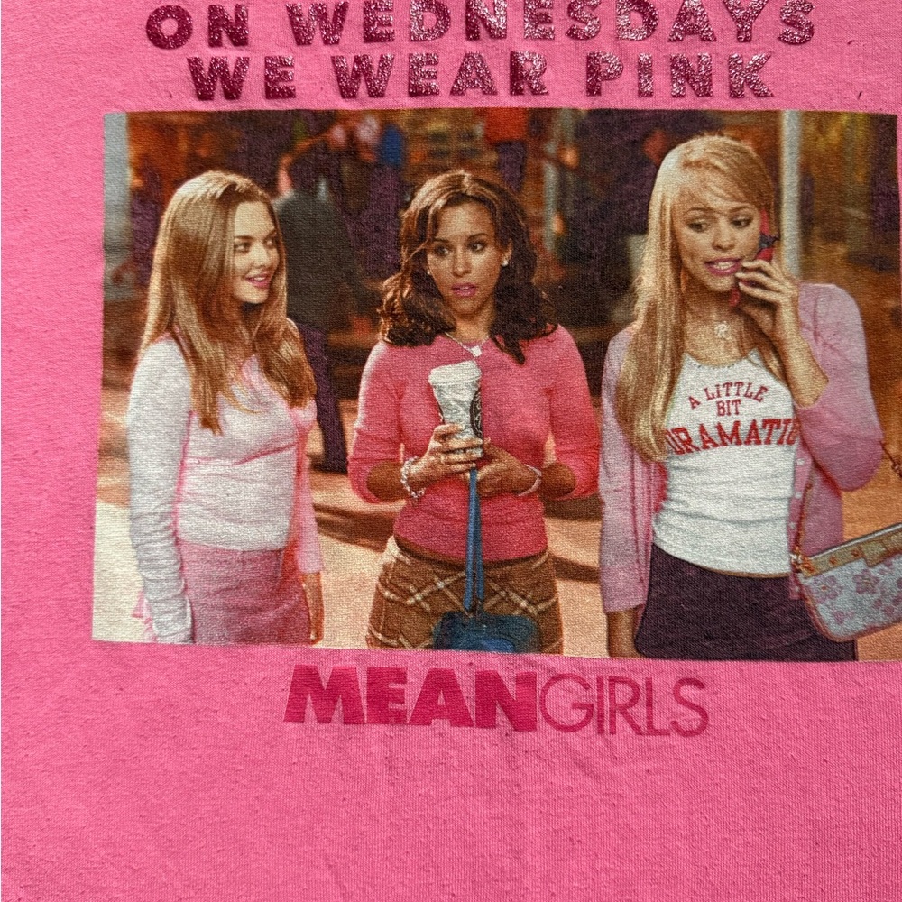 Mean Girls Pink Graphic Tee - Picture 3 of 7